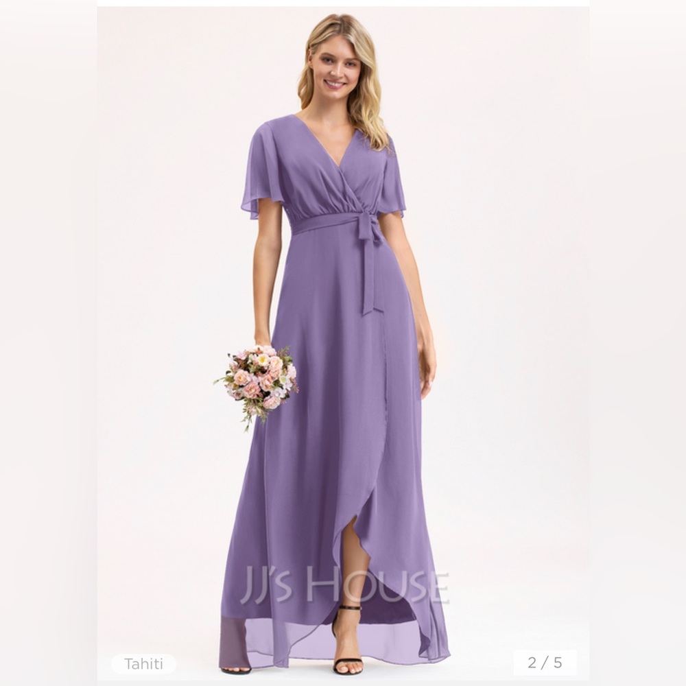JJs House Tahiti Purple Bridesmaid Dress